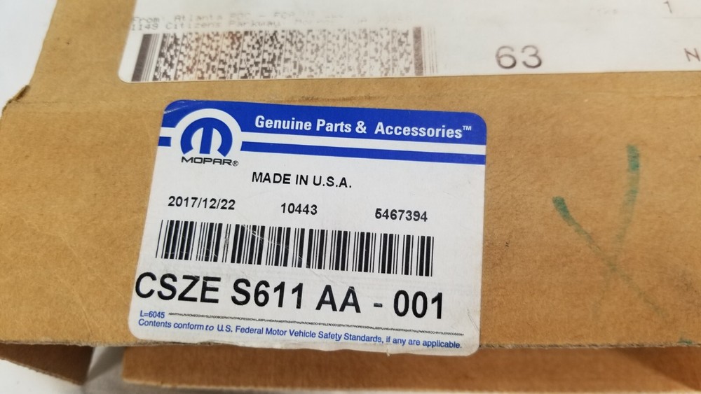 NEW Mopar 2010-2012 Dodge Caliber Module Computer CSZES611AA