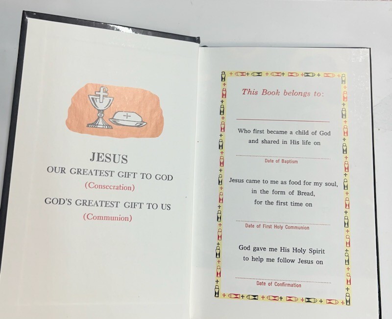 My First Communion Mass Book