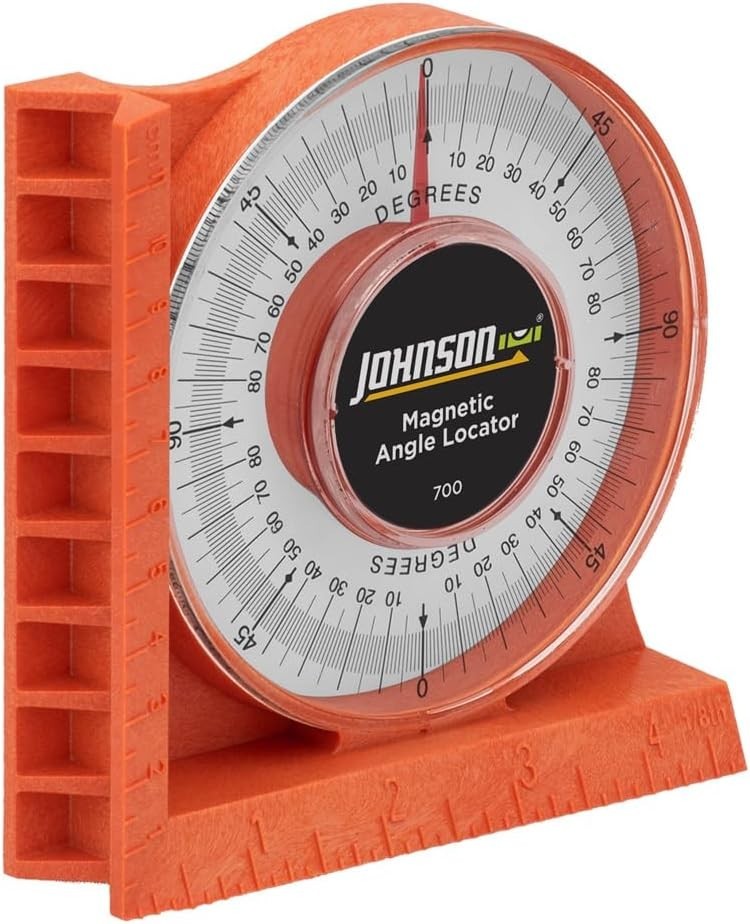 High-Visibility Magnetic Angle Locator - Durable Tool for Precise Measurements