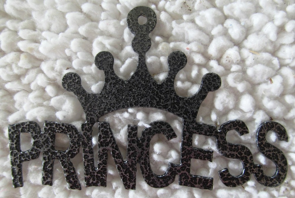 NEW - RUSTIC METALWORK CUTOUTS " PRINCESS " VERSION 2- NEW