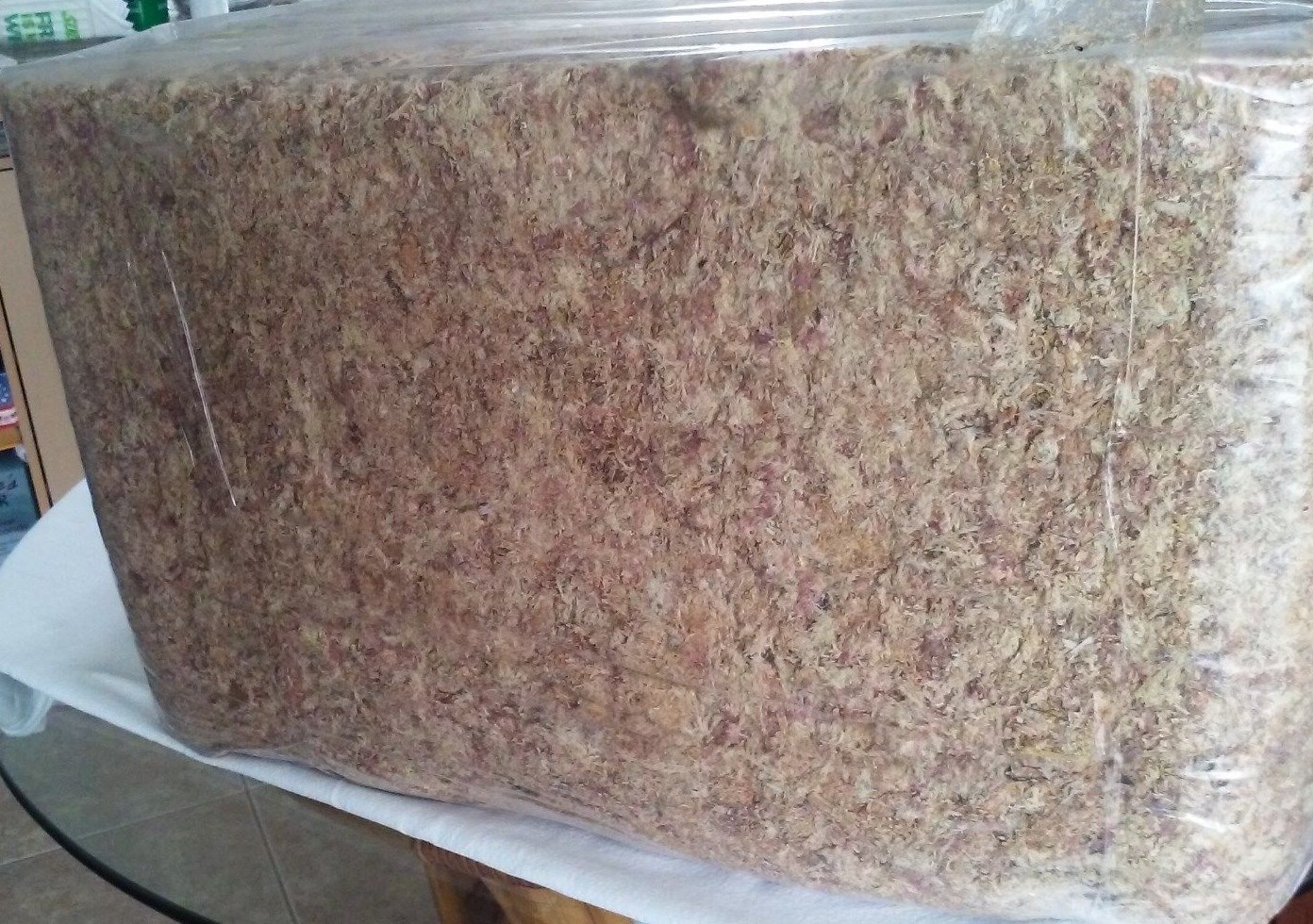 Peruvian Sphagnum Moss, 3Kg/3A long fiber
