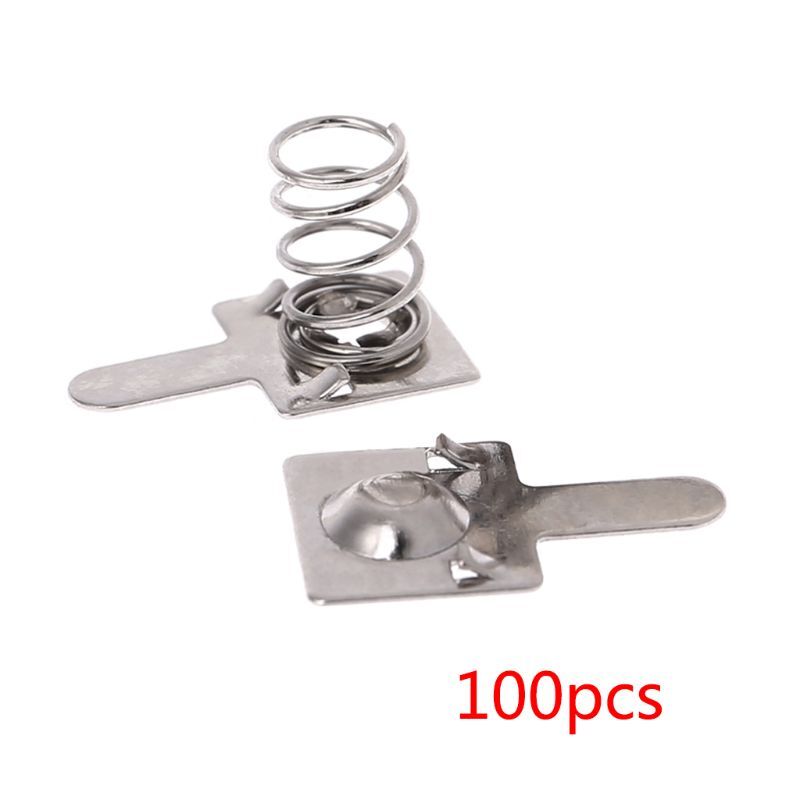 100 Pcs AA AAA Spring Contact Nickeling Plate for Remote Control
