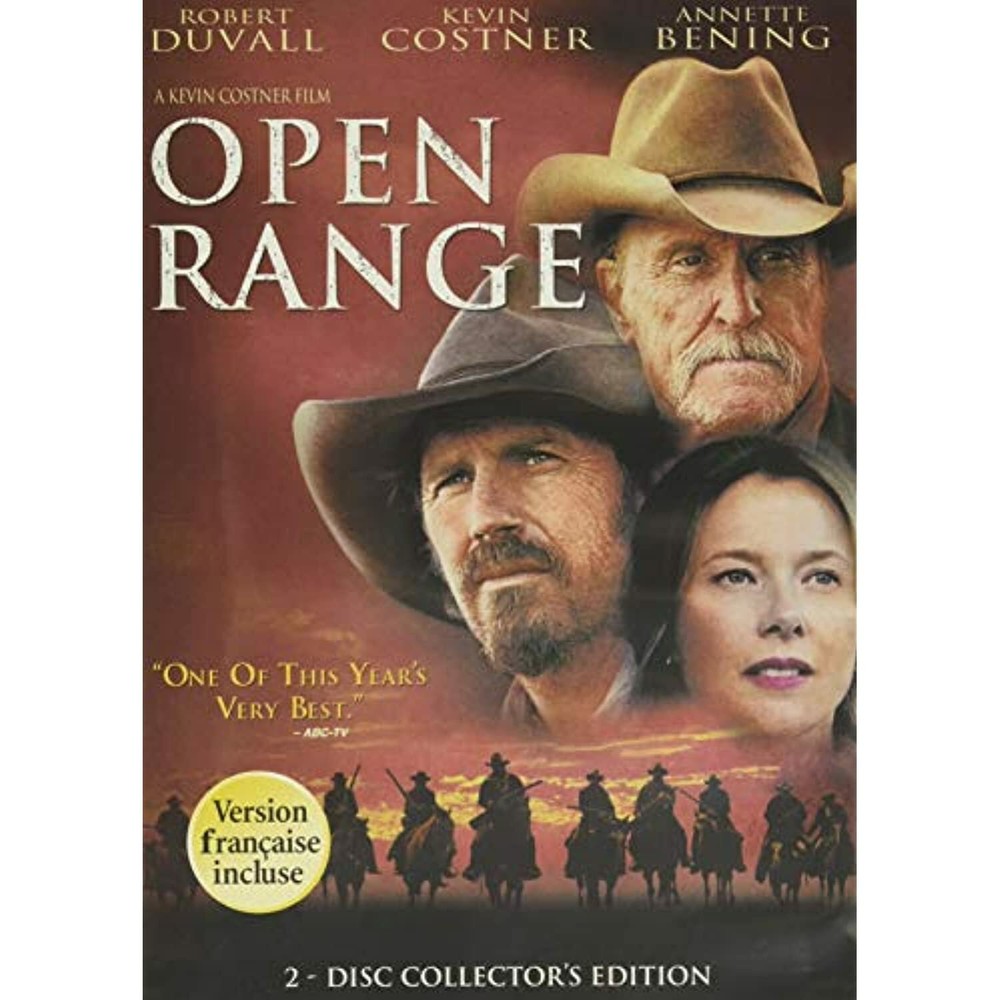 Open Range (DVD, 2004, 2-Disc Set, Widescreen) NEW