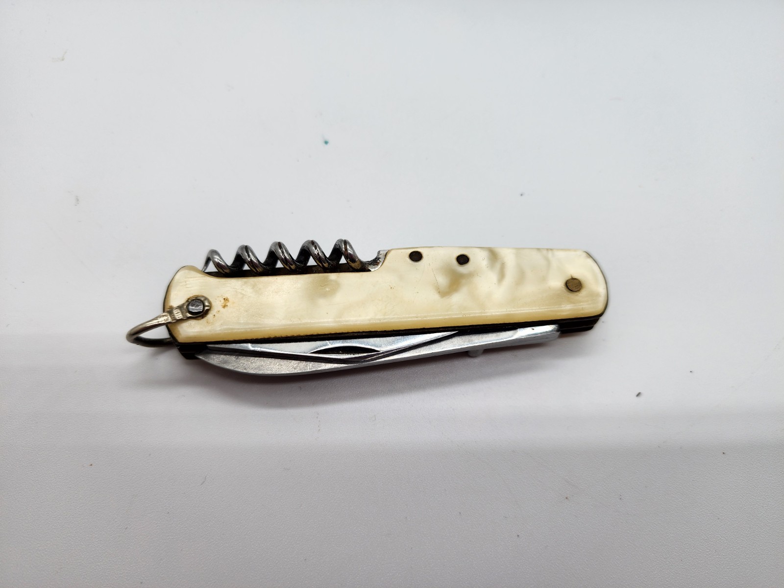 Victorinox INOX Swiss Army Cracked Ice Pocket Knife Multi Tool- Zermatt- 6 BLADE