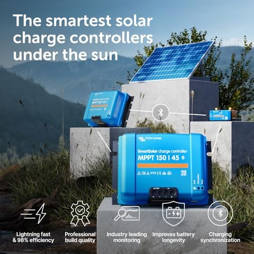 SmartSolar MPPT Solar Charge Controller (Bluetooth) - Charge 150V 45A