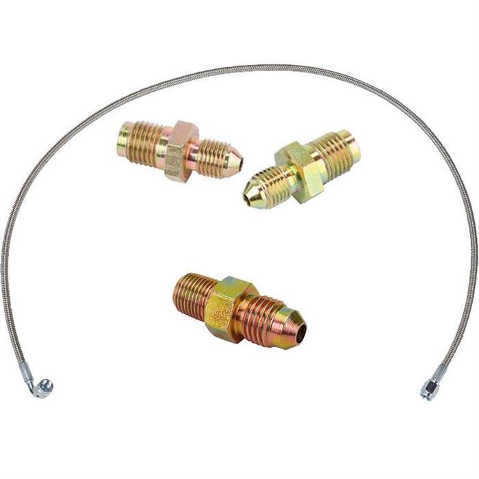 Universal Clutch Hydraulic Line Kit with Fittings, -4 AN