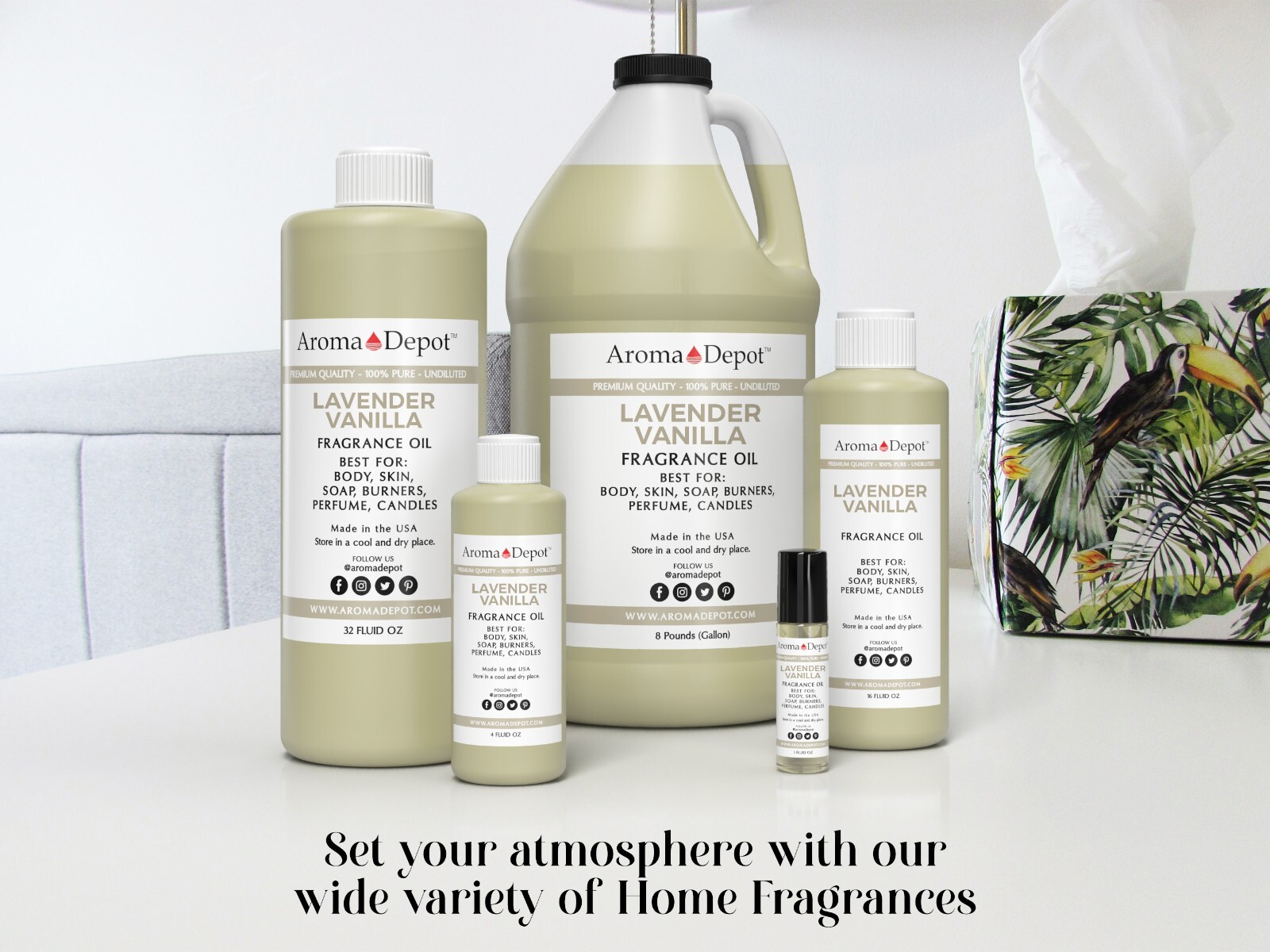 4 oz Fragrance Oils for Candle Soap Bath Bomb Incense Making Scented Oils Bulk