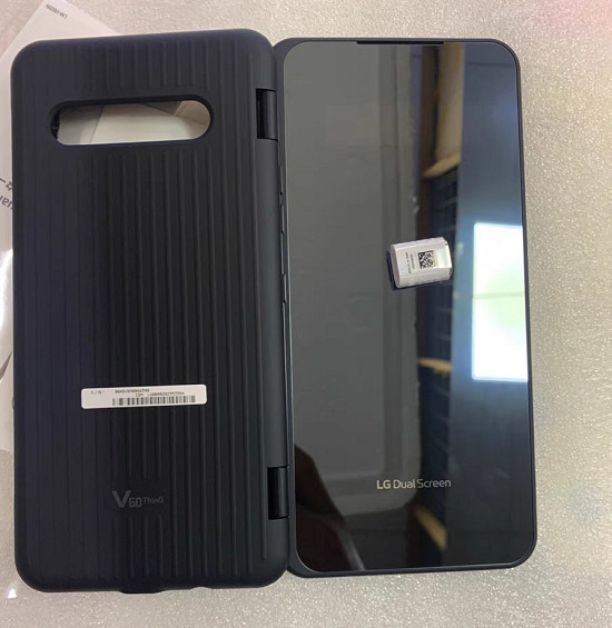 LG V60 ThinQ Secondary Screen Case OLED With Frame+Connector