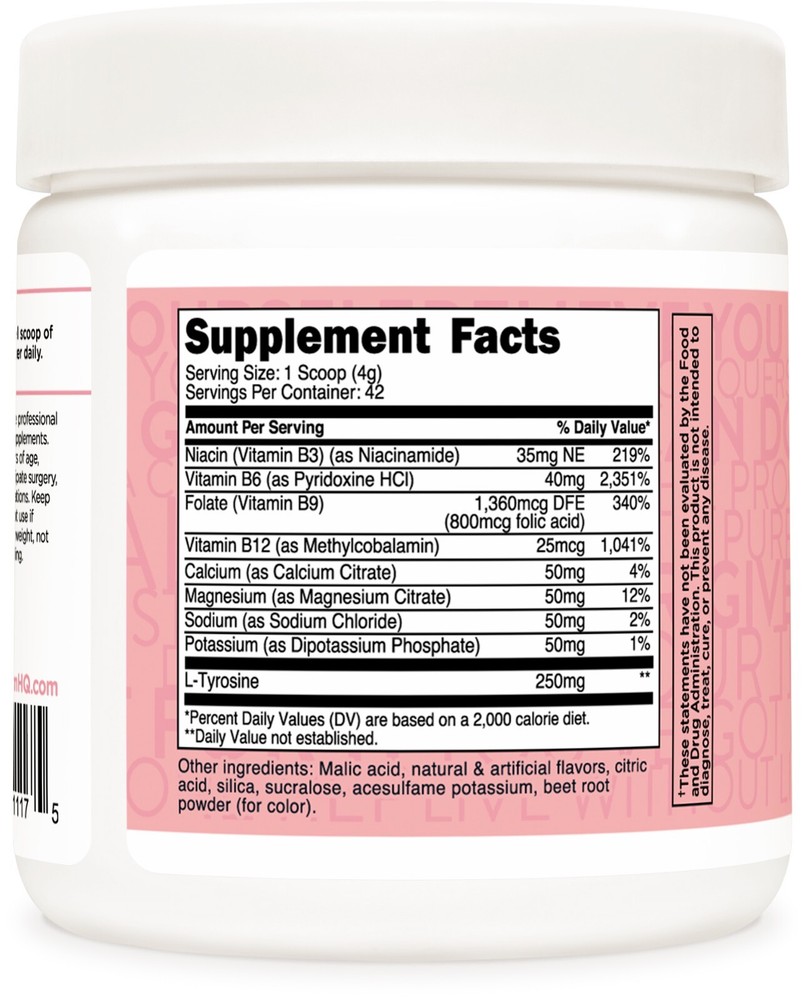 TransformHQ Hydration 42 Servings (Cotton Candy) - Electrolyte Drink Mix