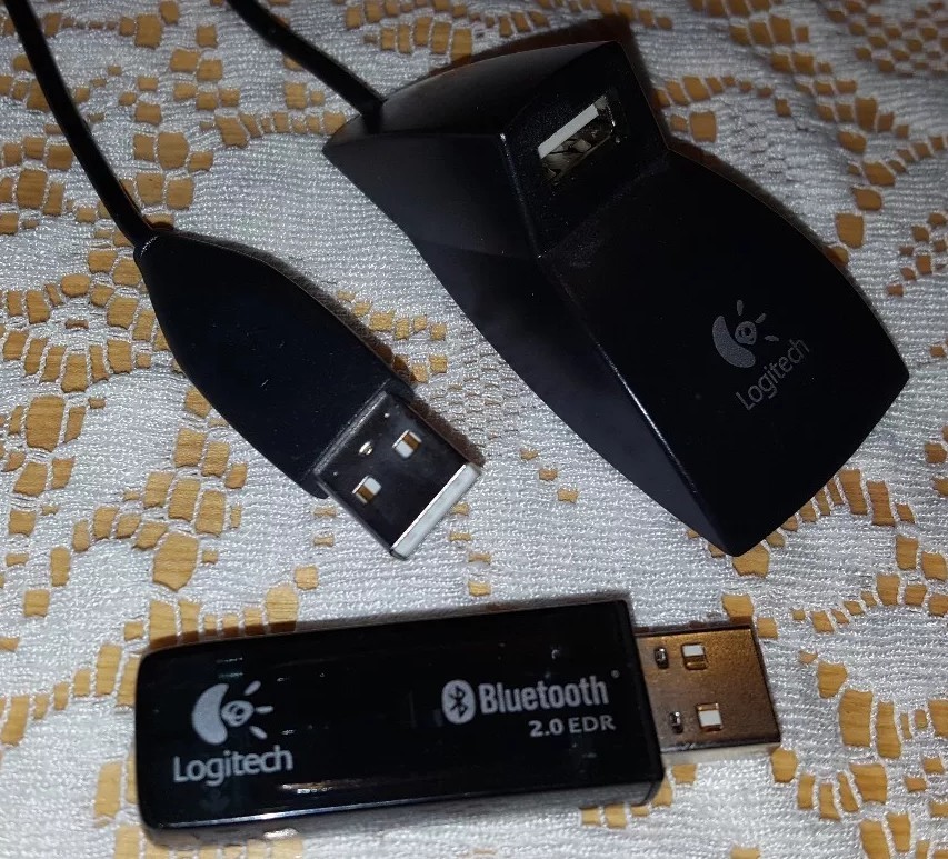 Logitech Wireless Keyboard/Mouse USB Receiver SecureConnect 831406-3000 2.0 EDR