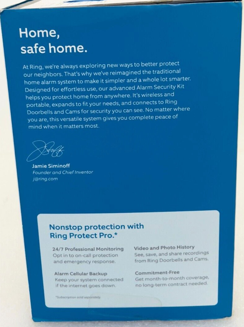 Ring 14-piece Home Alarm Security Kit (2nd Gen) Outdoor Cam (Stick Up Cam) $329