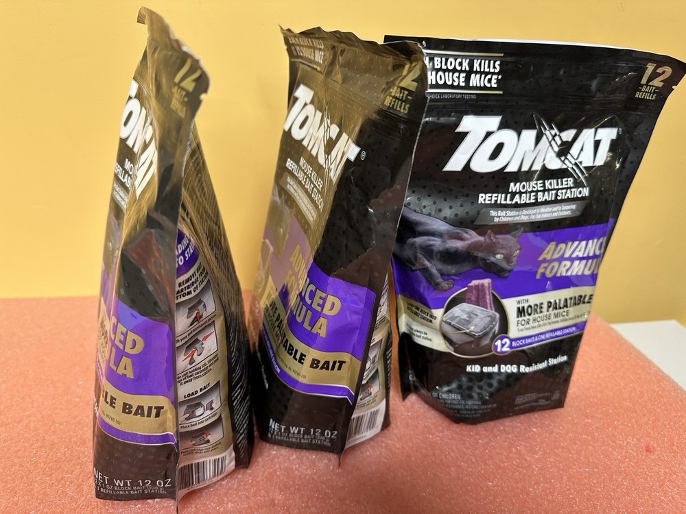 Tomcat Advanced Brand Mouse Bait with Refillable Station -** NEW