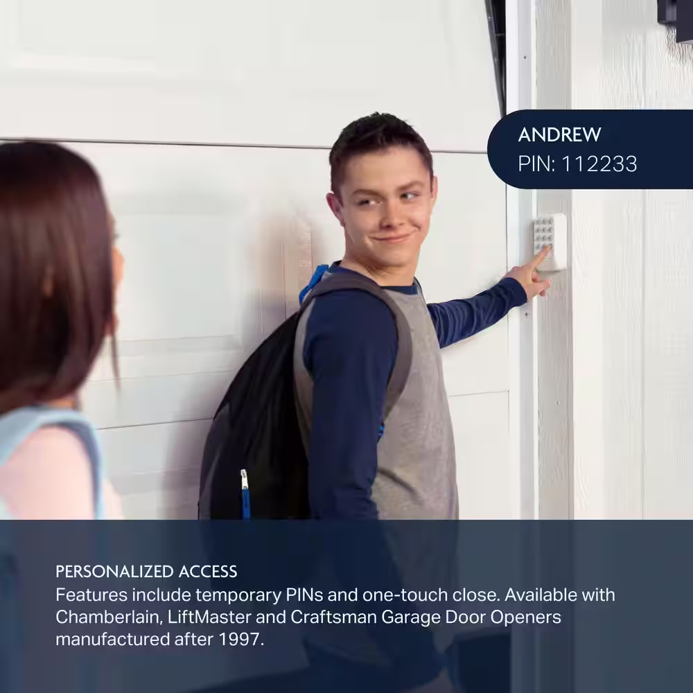 Universal Wireless Garage Door Keypad