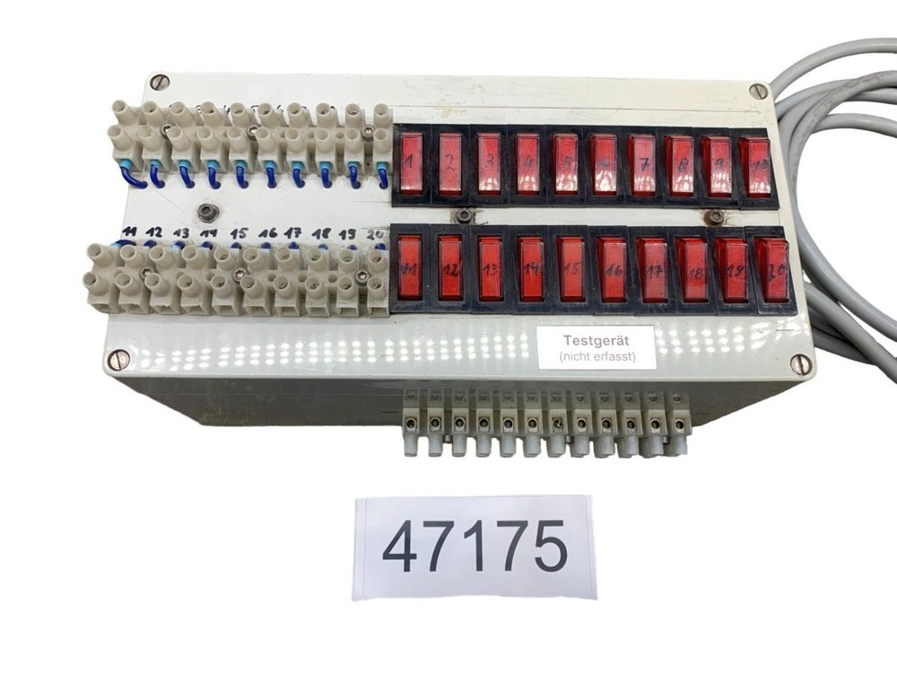 Test device switching device with transformer DIY construction 47175