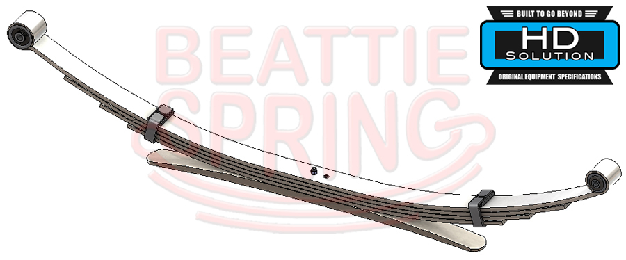 Rear Leaf Spring for Dodge Ram 1500  2002 - 2009      5 Leaf  SRI Certified