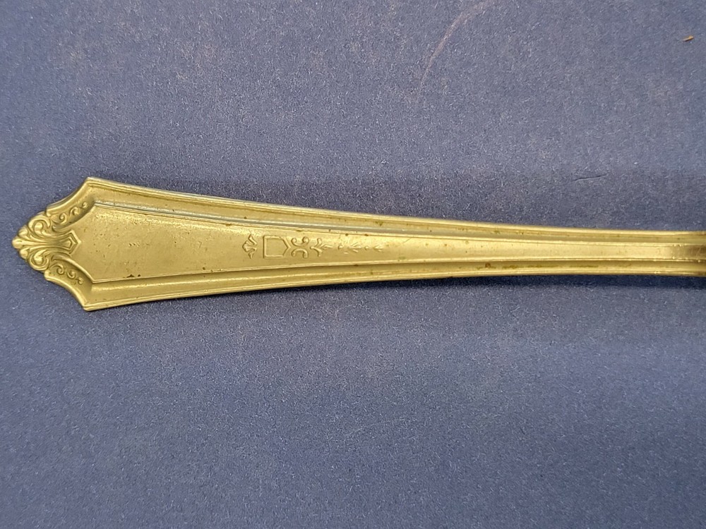 Vintage Annette Silvore Silverplate Flatware Sugar Spoon