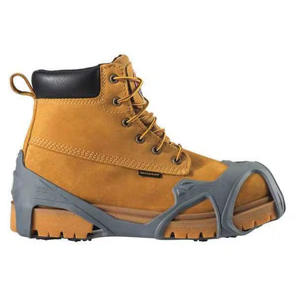 Winter Walking Traction Device, Ball, Heel Coverage, Pull-On, Steel, Stud