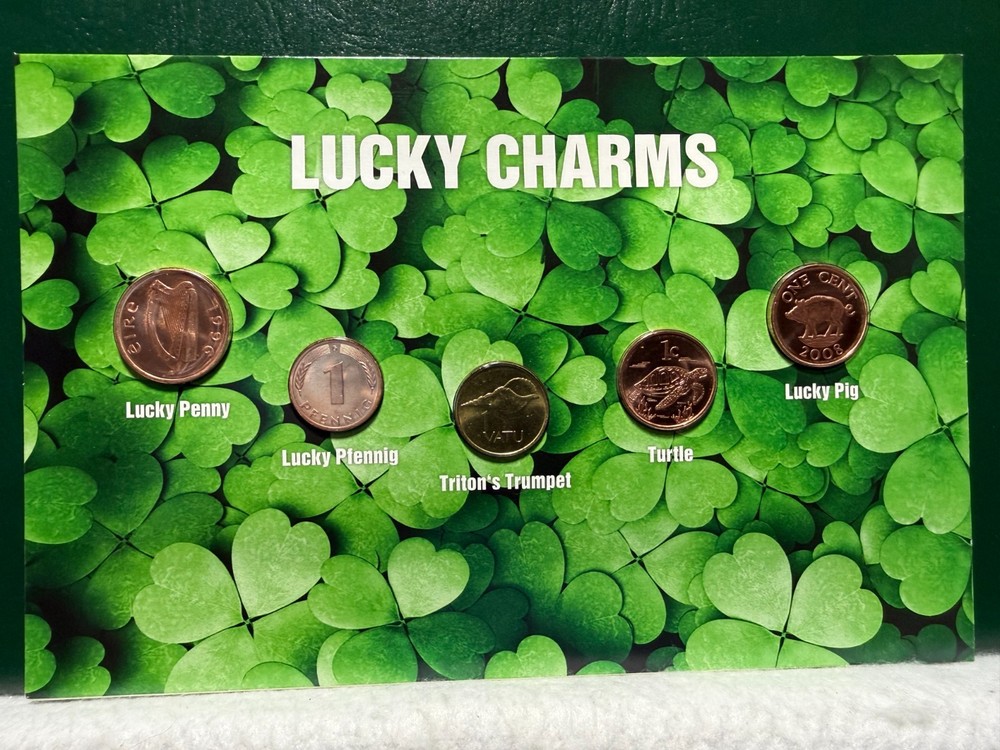 The five - five coins, one topic - Lucky Charms