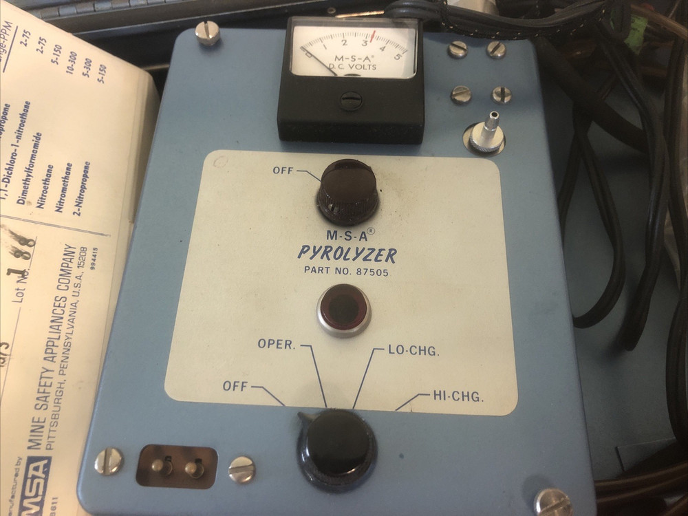 MSA Universal Testing Kit No.83500 Mine Safety Appliance Testing Unit