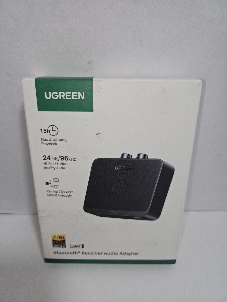UGREEN Bluetooth 6.0 Receiver with LDAC, Hi-Res Wireless Audio Adapter