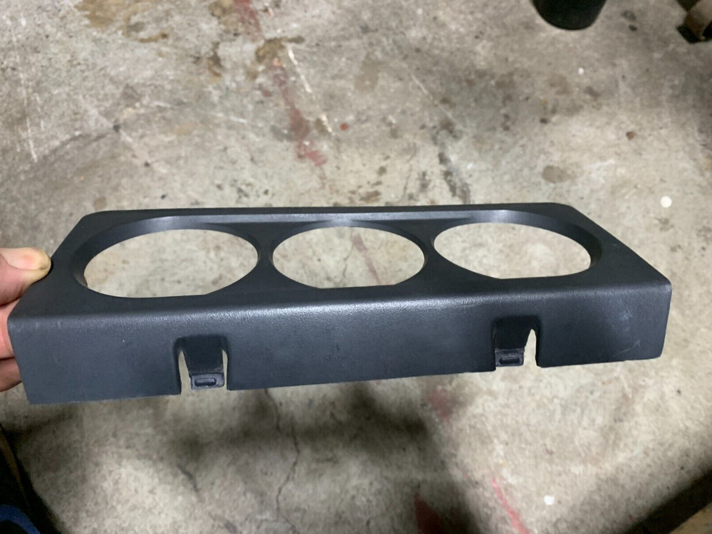 87-89 Ford Mustang AC Heater Control Switch Panel Bezel Dash Center Console Trim