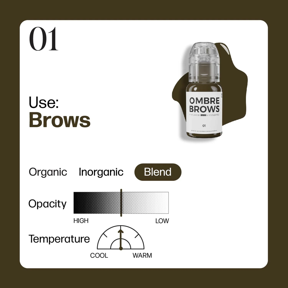 Perma Blend LUXE x Osinkowska Ombre Brows Collection Set Kit Microblading