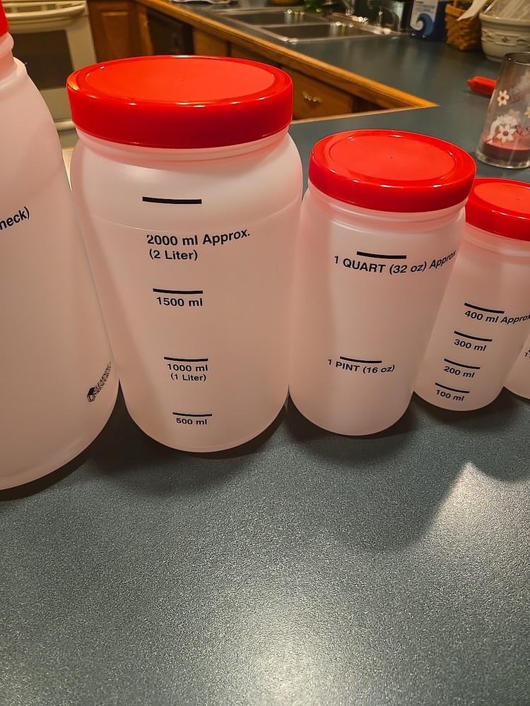 Eisco Labs Measuring Cylinder's Set Learning Resources Measuring Jars - NEW!
