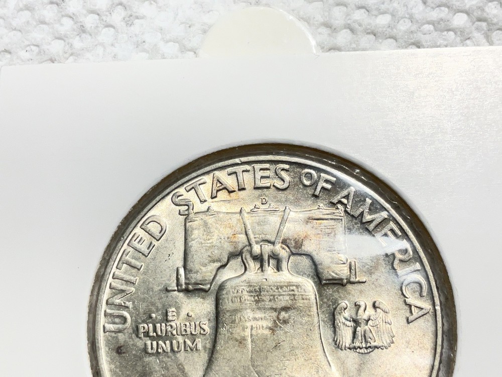 1953 D Franklin Half Dollar UNC.