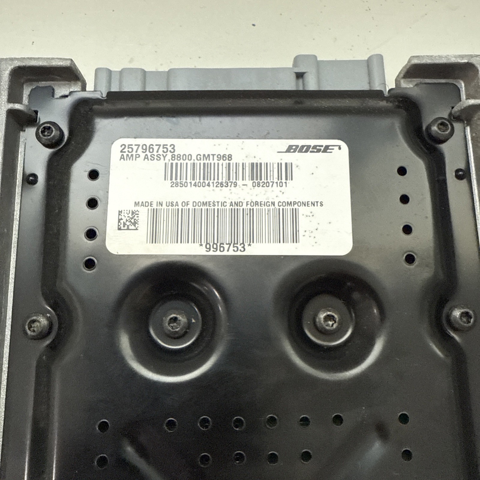 2007-2012 ENCLAVE ACADIA TRAVERSE OUTLOOK BOSE AMPLIFIER AUDIO RADIO 25796753