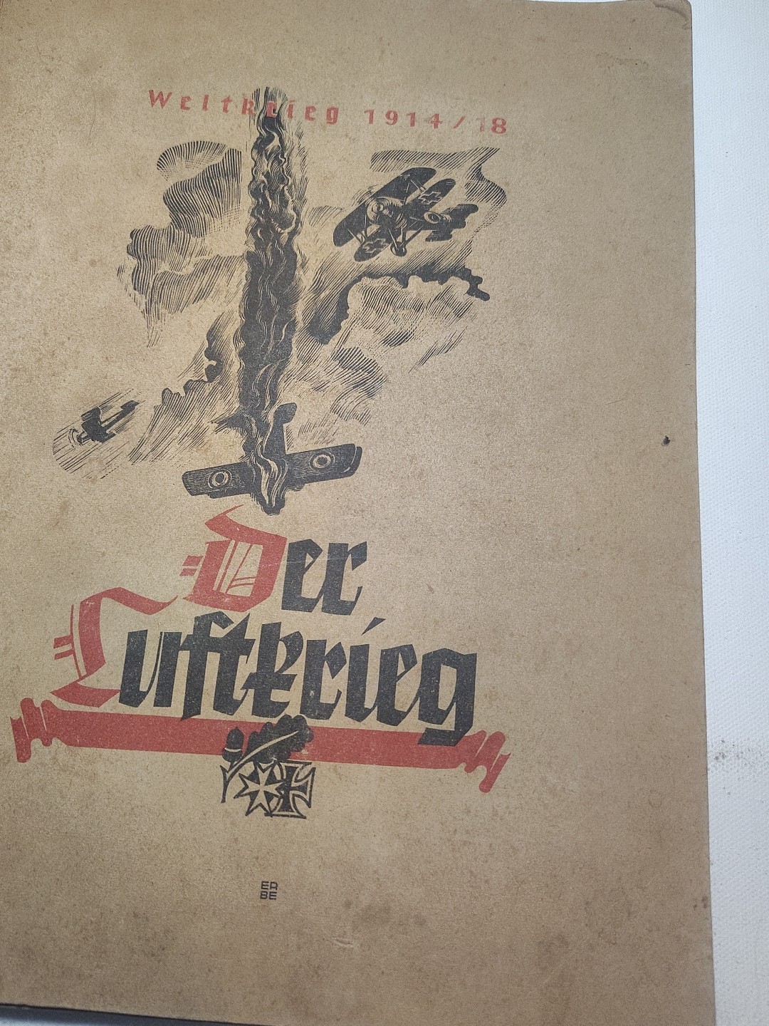 Rare Der Weltkrieg 1914/18: Der Luftkrieg" Air War WW1 German Immalin-Werke GmbH
