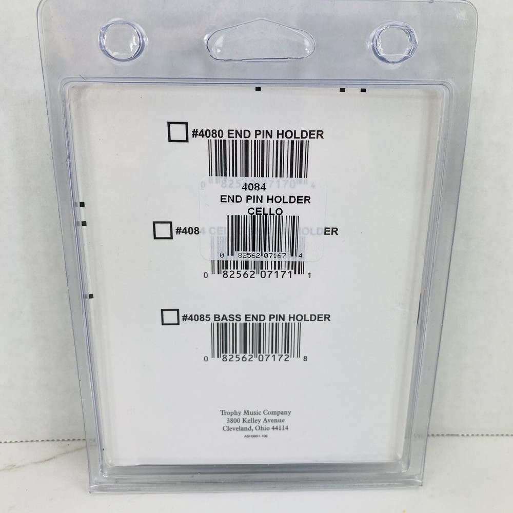 Cello End Pin Holder - Paganini #4084