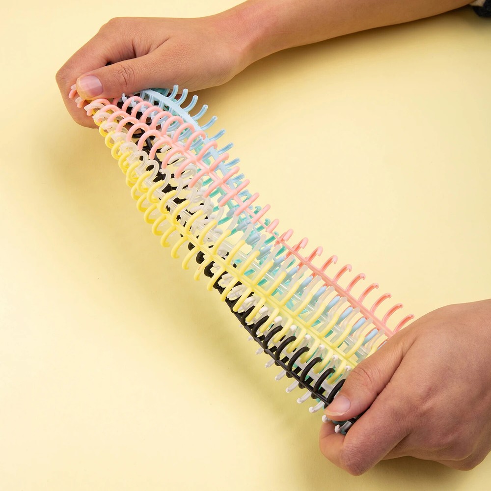 10pcs 30-Hole Loose Binders Ring Binding Spines Combs 85 Sheets Capacity