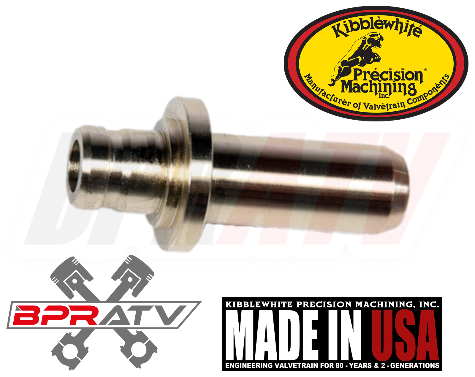 Polaris Predator 500 Kibblewhite Head Intake Exhaust Valve Guides & Viton Seals