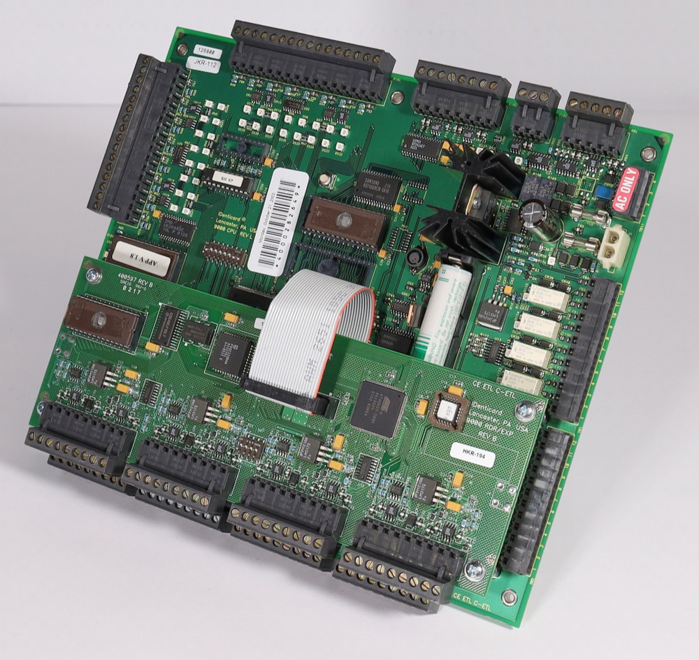Identicard 9000 CPU Board with Reader Expansion Board