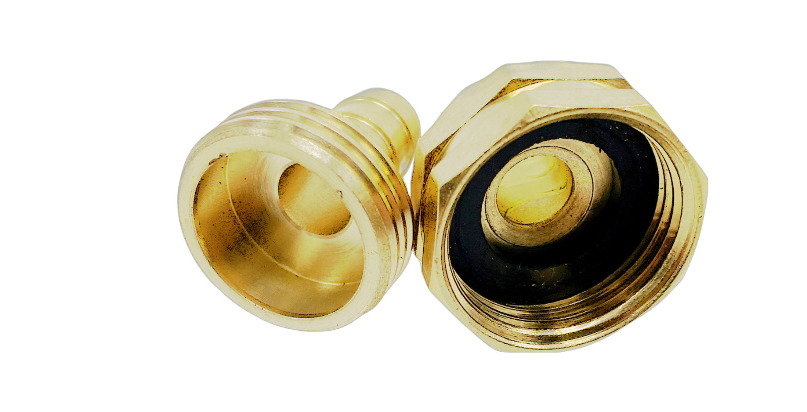 3/8 Inch Garden Brass Mender End Repair Kit Hose Connector