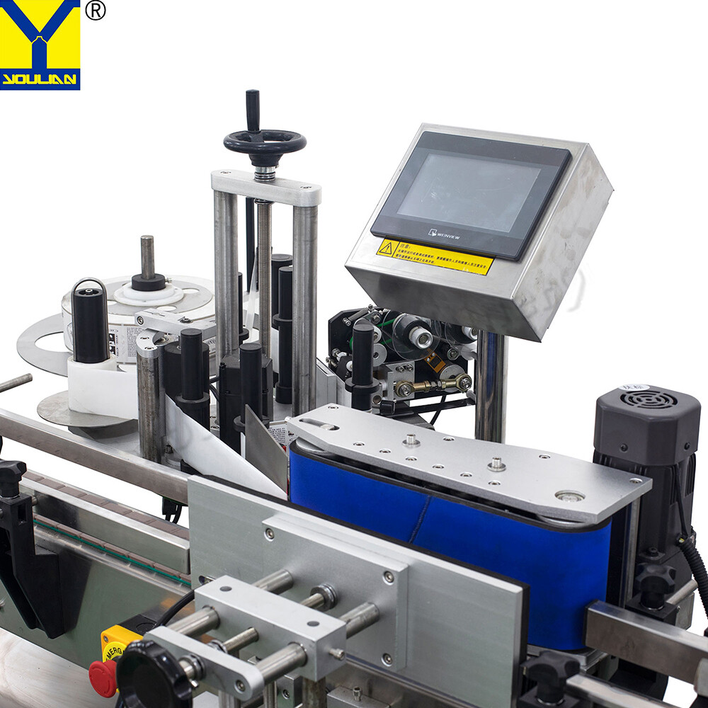 Heightening Type Automatic Surface Empty Bag Labeling Machine Sticker Applicator