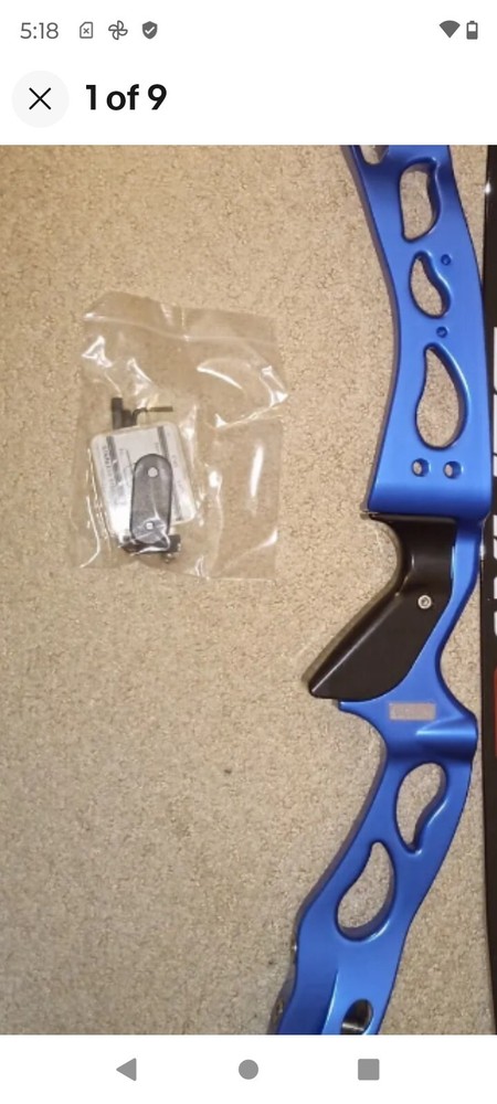 Decut 23" Blue Color Riser Right Handed Riser Only