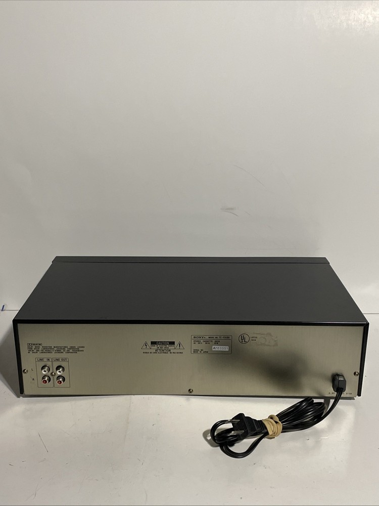Sony TC-FX150 Stereo Cassette Deck Tested And Working