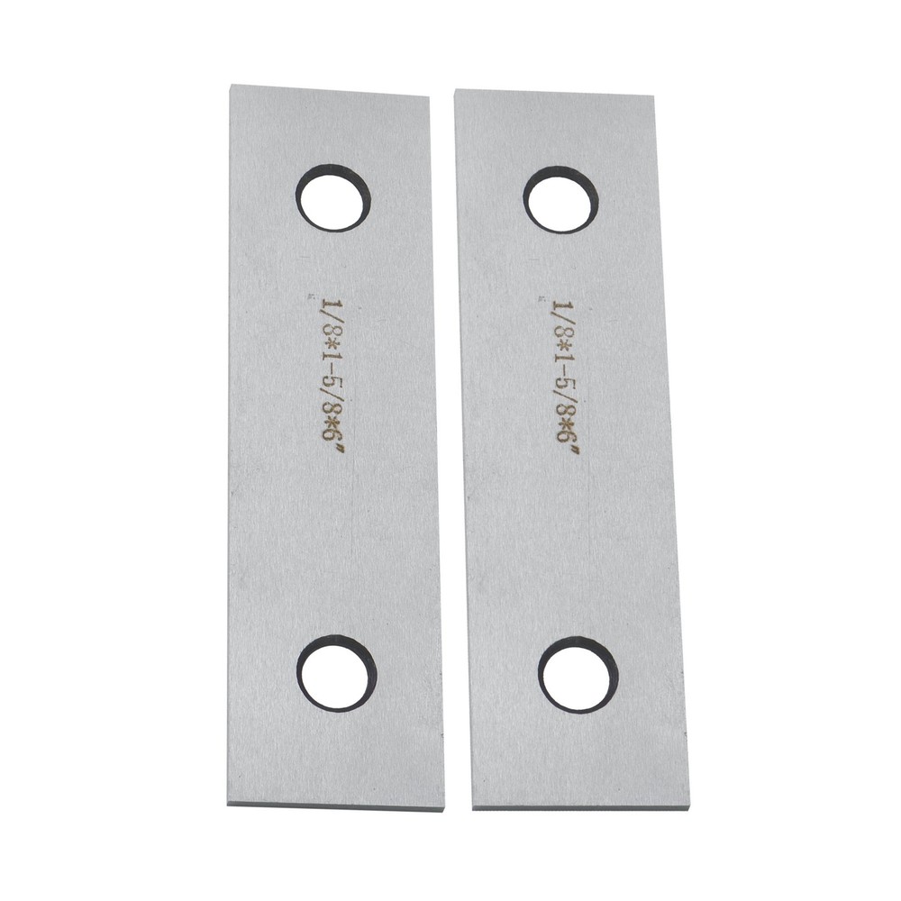 1/8" Thin Parallel Set & 1 Matched Pair 1-2-3 Block Set with 23 Holes Each