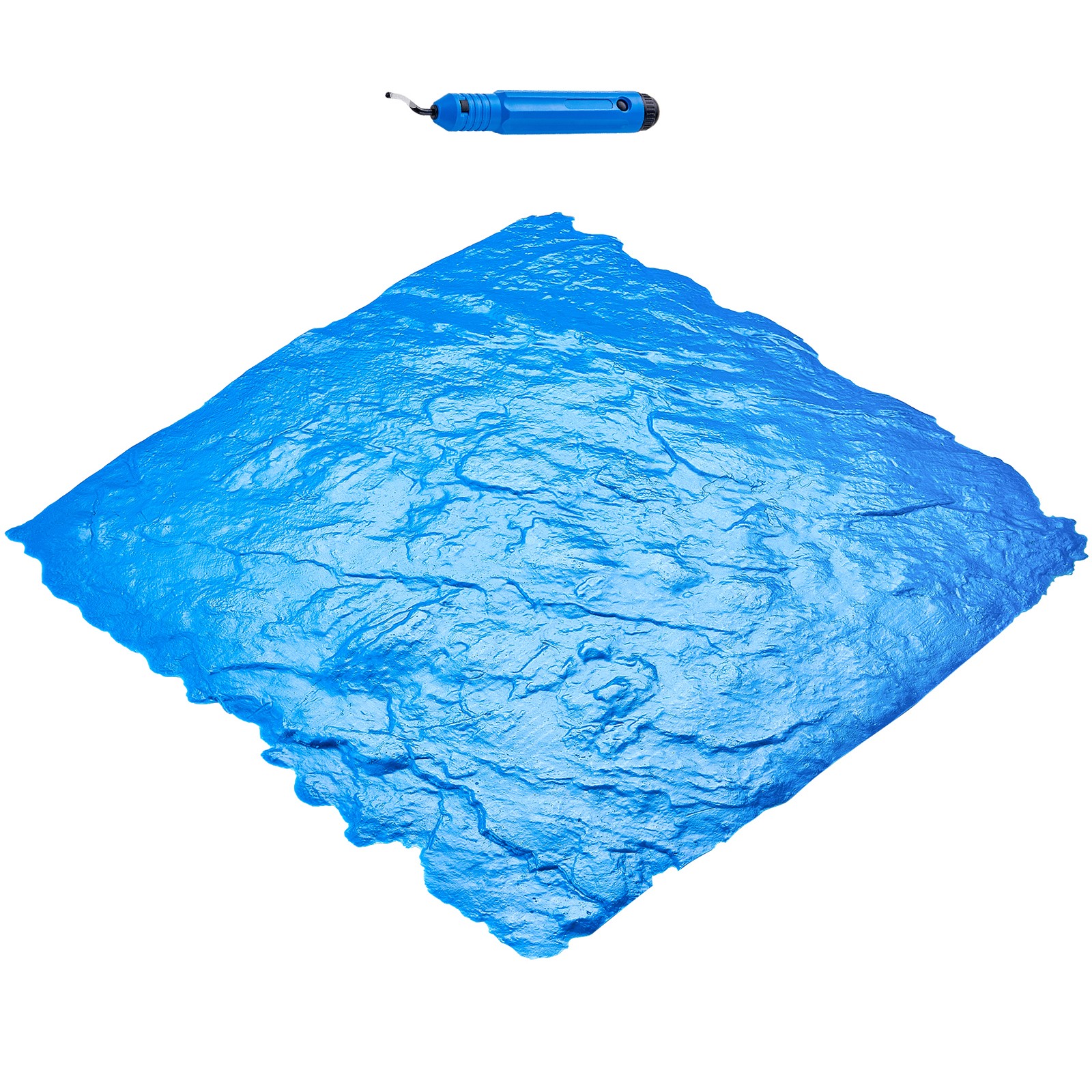 Concrete Stamps Mat 24 x 24 in Texturing Skin Polyurethane Stamp Mat