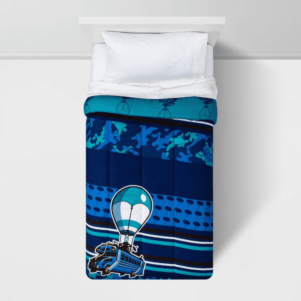 Fortnite "Battle Bus" Microfiber Full Comforter