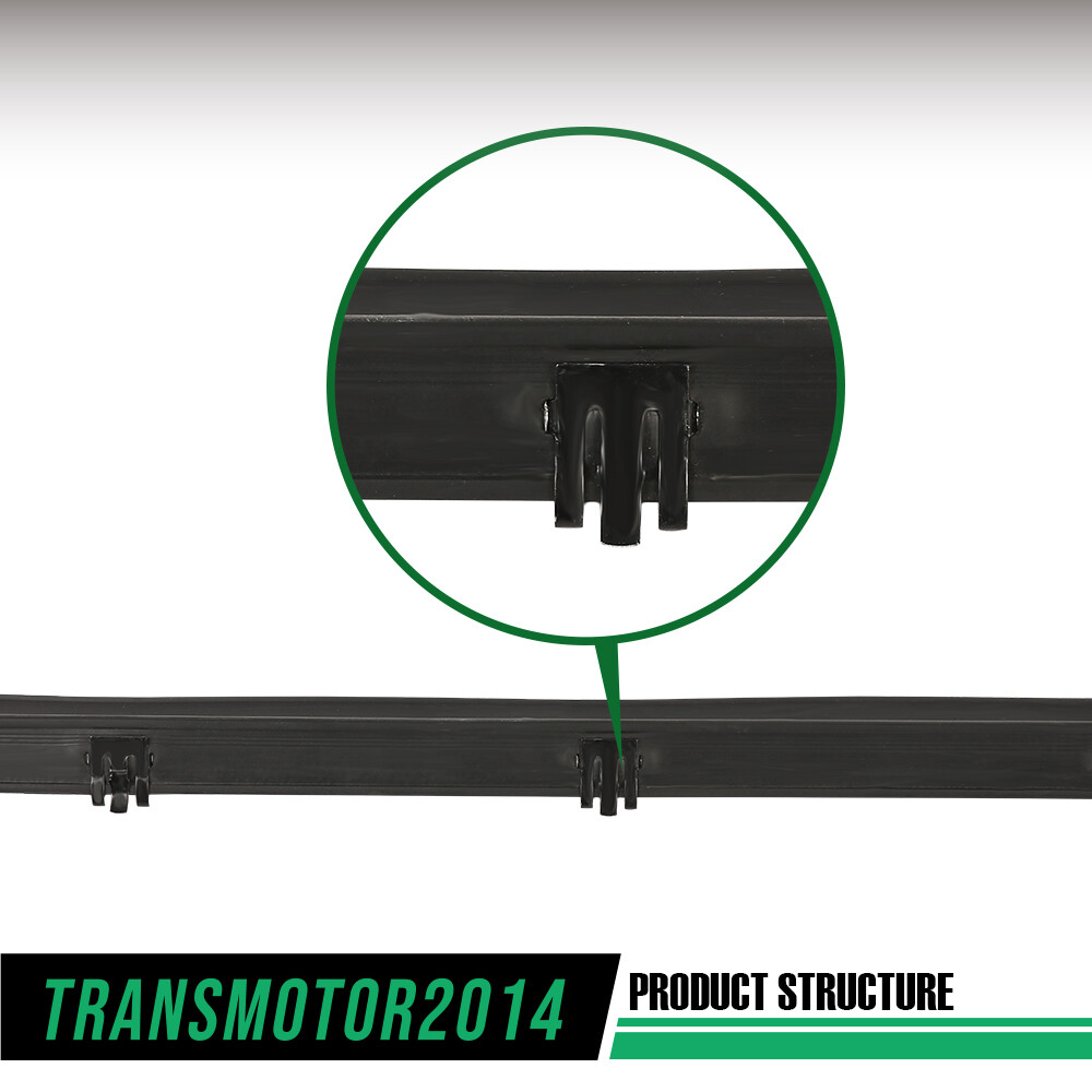 Fit For 1978-1996 Ford Bronco Tailgate Window Sweep Weatherstrip Seal Set Kit