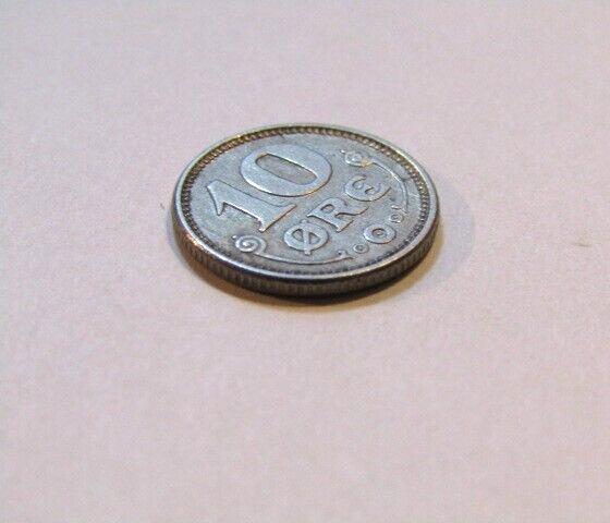 Denmark 1920 10 Ore Coin