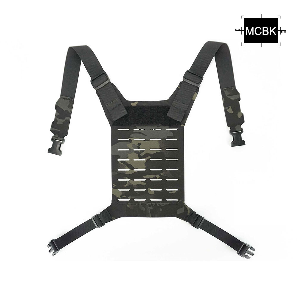Tactical D3 SS MK Chest Rig MOLLE Universal Vest Back Panel Strap Mount Platform