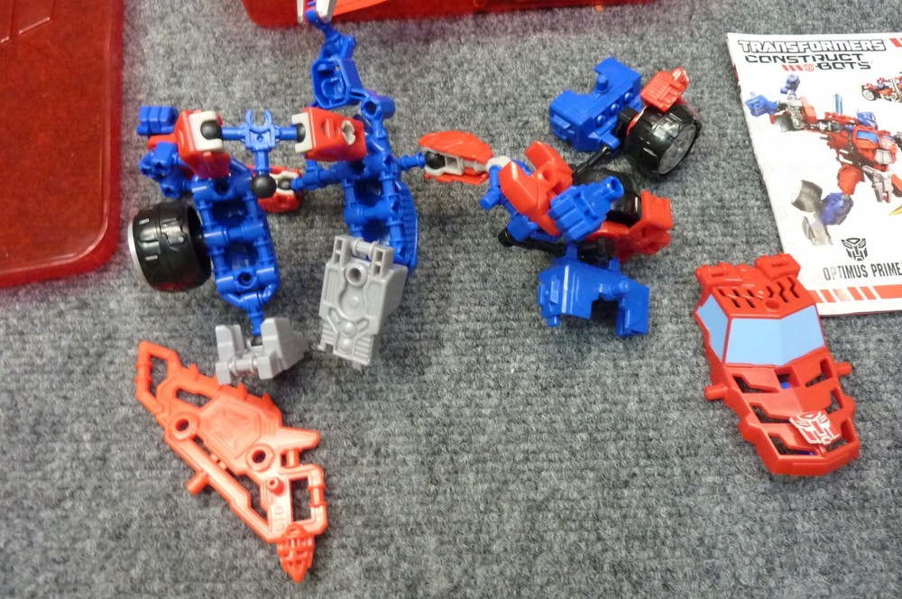 Optimus Prime Transformers Construct Hasbro Figure