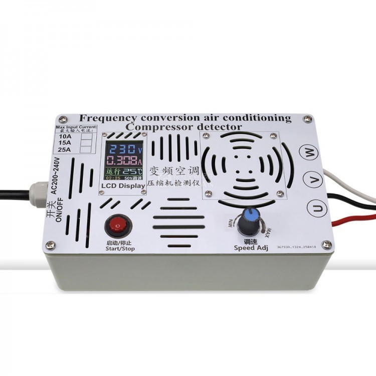 Frequency Conversion Air Conditioning Compressor Detector AC200-240V w/ Display