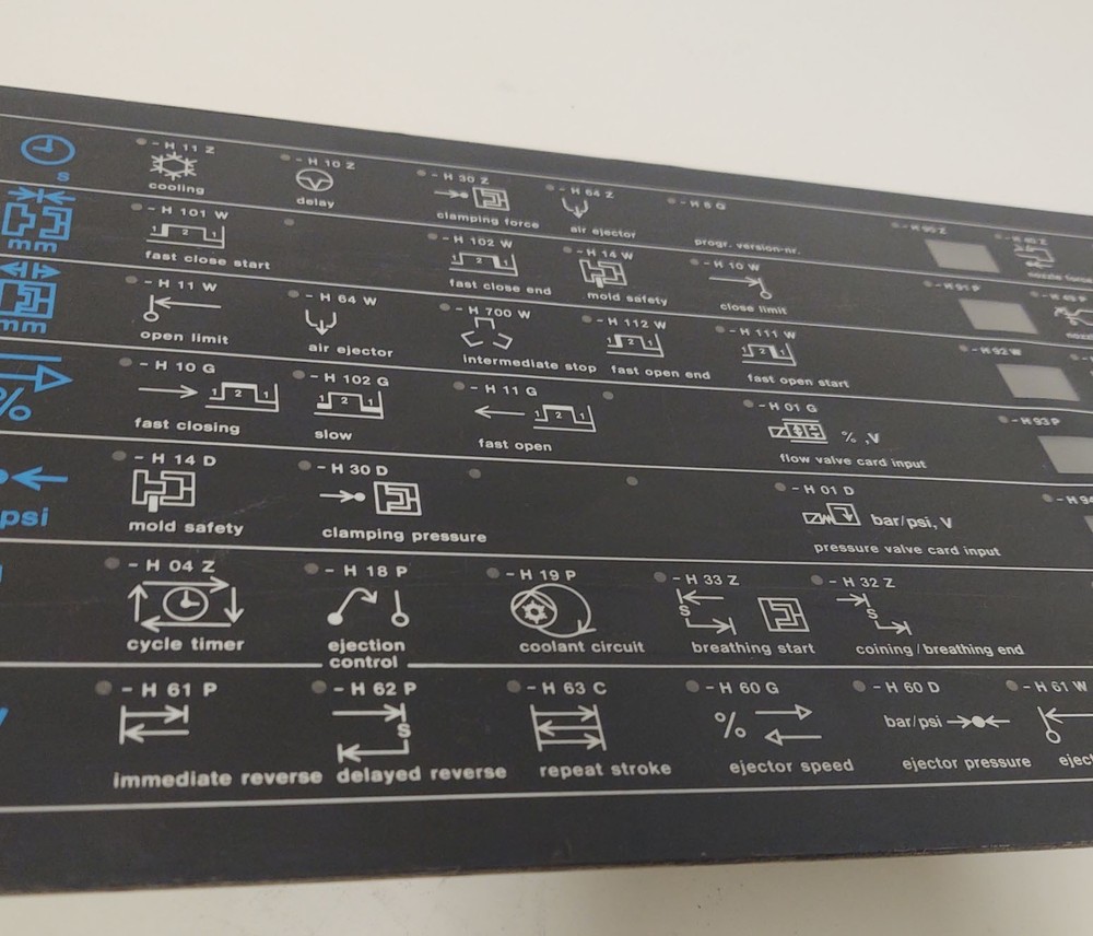 🔥TESTED Boy Plastic Molding Machine MIPRONIC H8R1 Operator Control Panel NICE