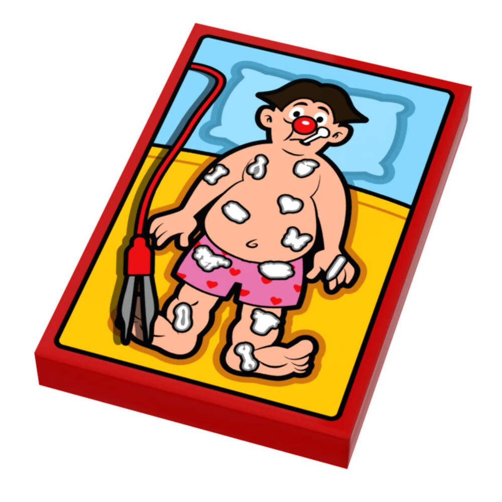 Operating Board Game Printed 2x3 Tile