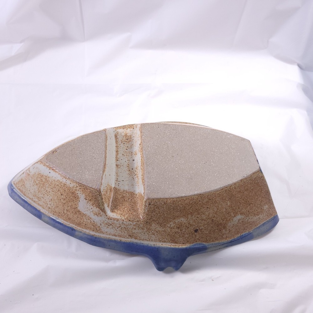 Ceramic Boat Fish and Chip Dish Nautical Ceramic