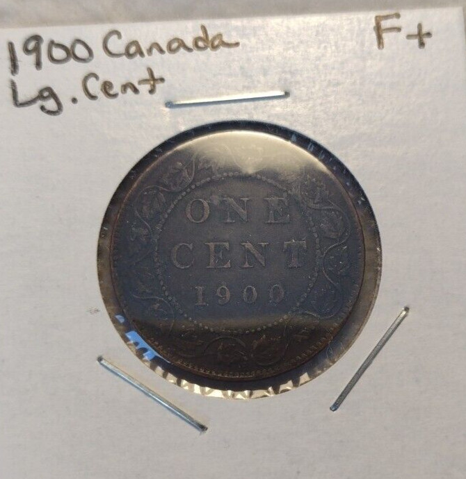 4 Canadian Large Cents (B16)